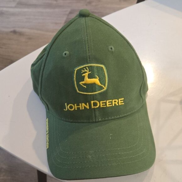 John Deere Green and Yellow Logo Cap - Picture 4 of 4